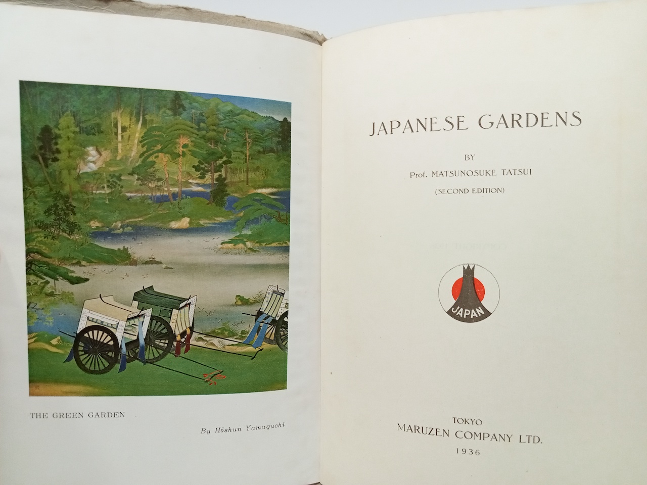 Japanese Gardens. by Matsunosuke Tatsui. Very Good ROBIN SUMMERS