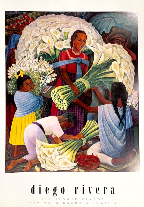 Introducir 70+ images pintura vendedora de flores Viaterra.mx