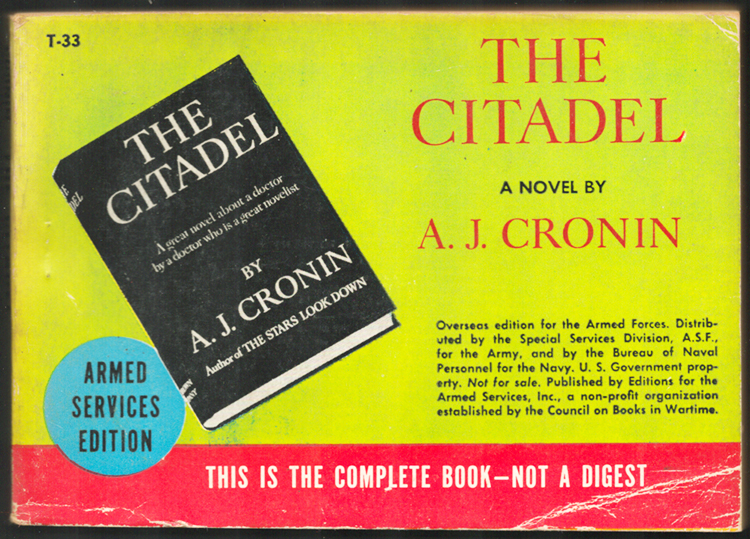 The Citadel - Cronin, Archibald Joseph