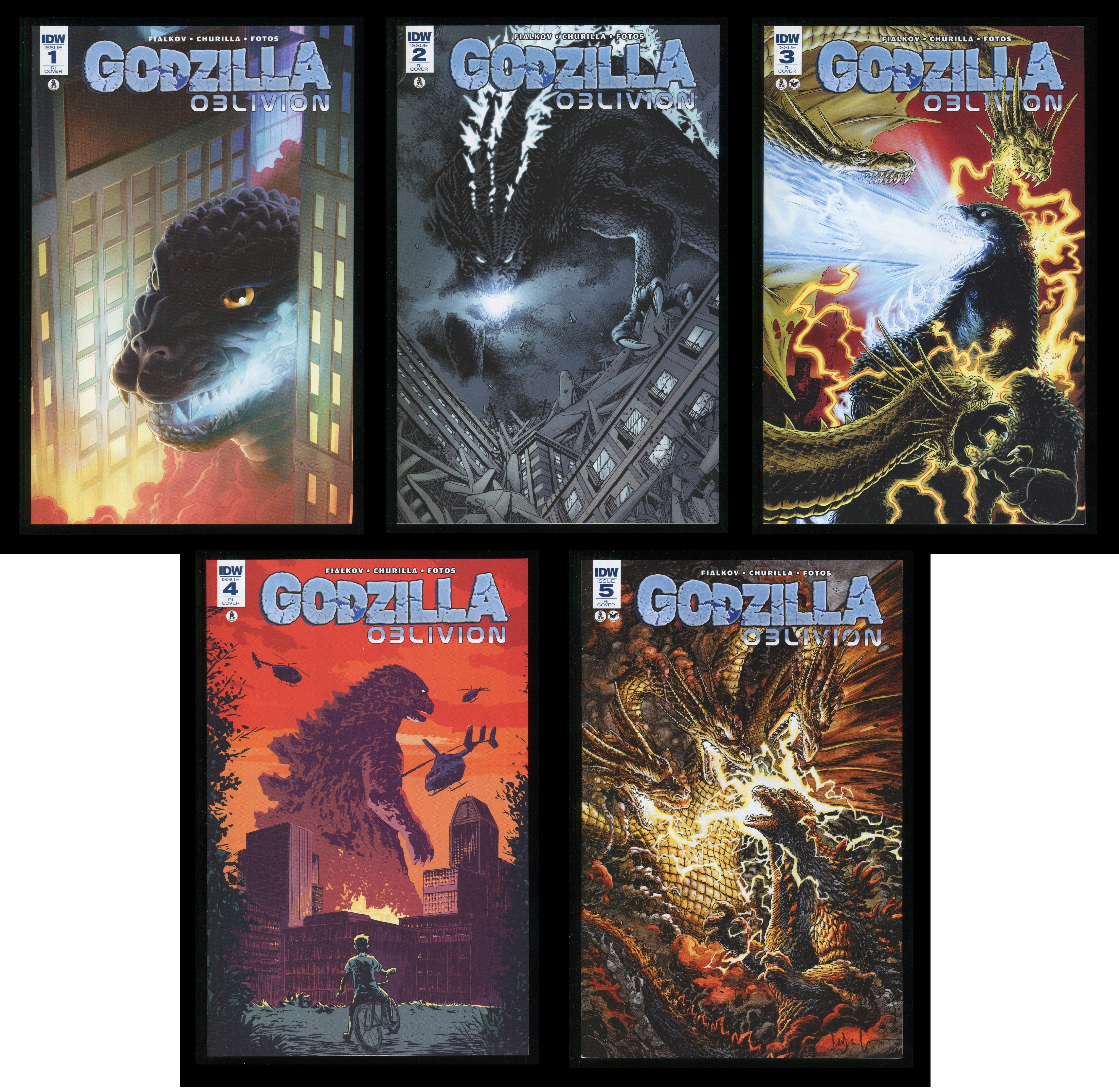 Godzilla Oblivion #3 Cover RI [IDW Comic] – Dreamlandcomics.com