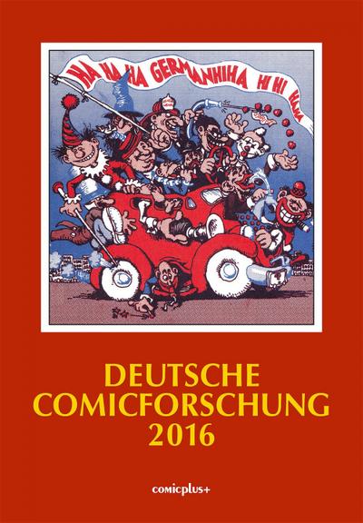 Deutsche Comicforschung 2016 - Eckart Sackmann
