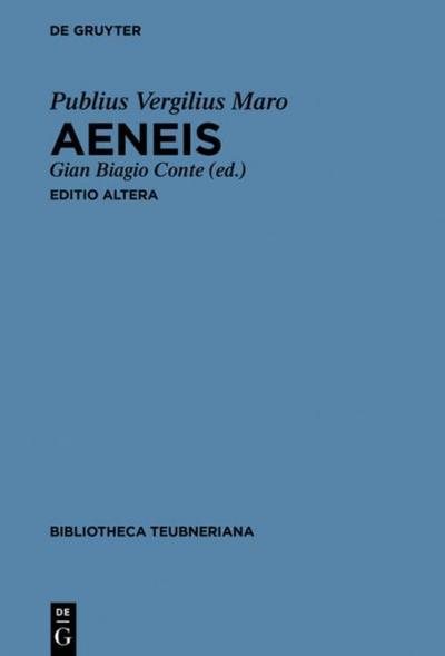 Aeneis Editio Altera Von Vergil Neu Buch 2019 Aha Buch Gmbh