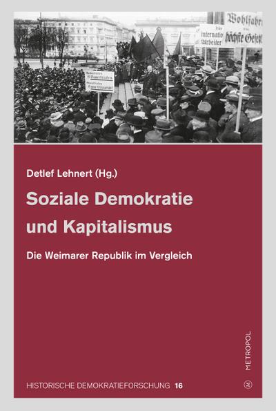 Soziale Demokratie und Kapitalismus : Die Weimarer Republik im Vergleich - Detlef Lehnert