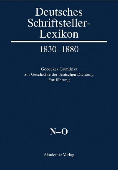 Deutsches Schriftsteller-Lexikon 1830-1880 N-O - Thomas Lindenberg