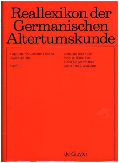 Reallexikon der Germanischen Altertumskunde Getränke - Greiftierstil - Heinrich Beck