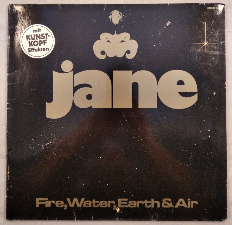 Fire, Water, Earth & Air [LP]. by Jane:: Sehr gut Vinyl. (1976) 0001. ...