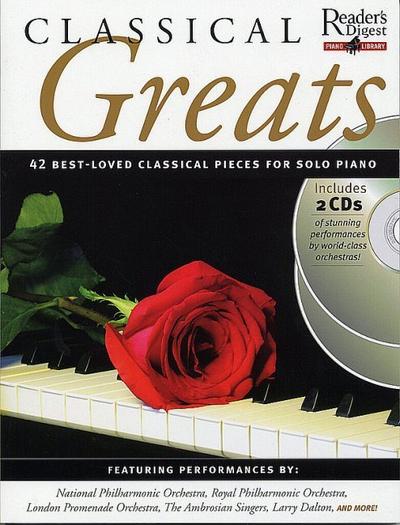 Classical Greats: Reader's Digest Piano Library Book/2-CD Pack [With 2 CDs] - Hal Leonard Corp