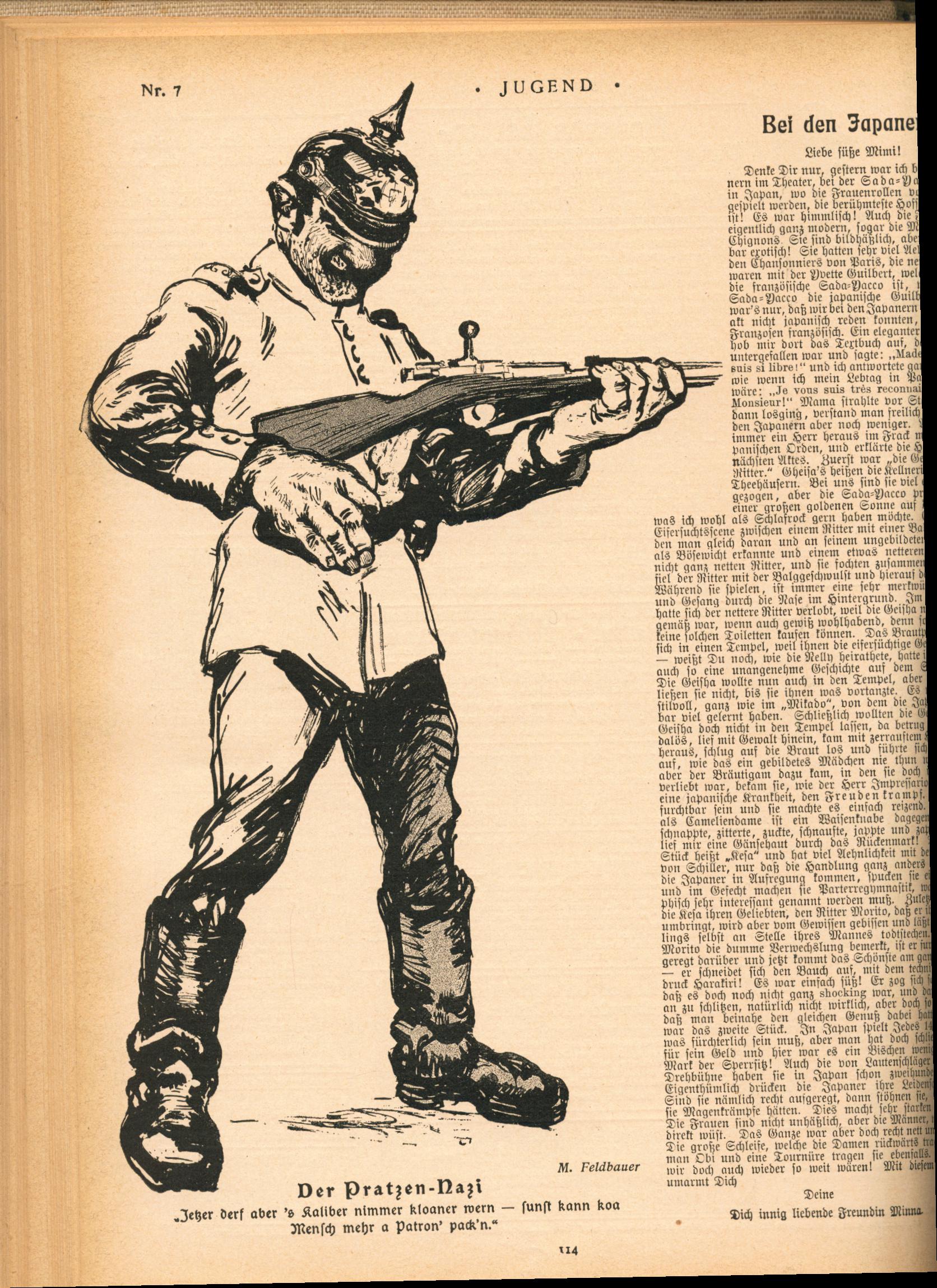 JUGEND Münchner Illustrierte Wochenschrift für Kunst und Leben. by