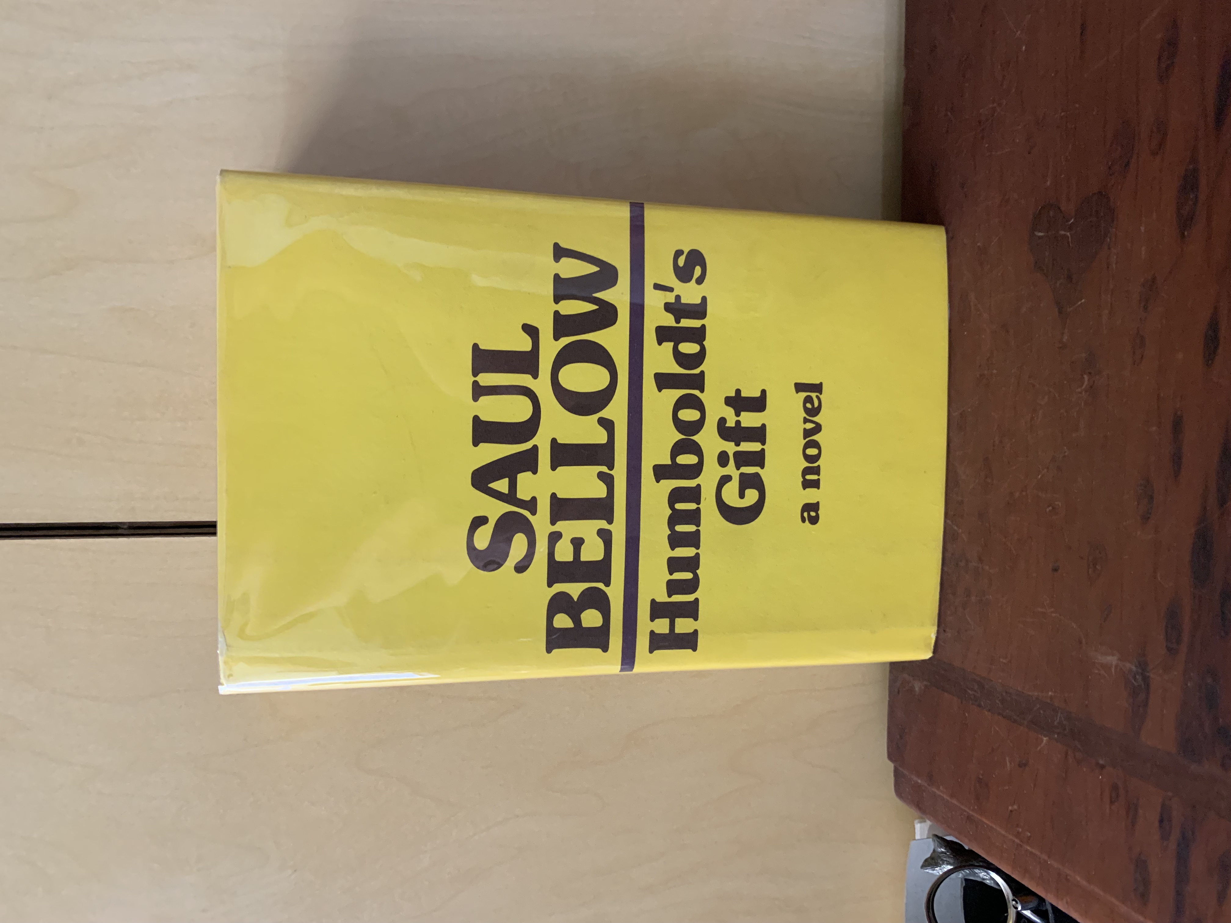 Humboldt's Gift by Bellow, Saul Fine Hardcover 1st Edition, Signed by