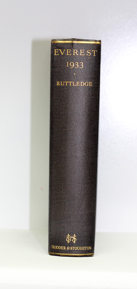 Everest 1933 by Hugh Ruttledge: Very Good Hardcover (1934) First ...