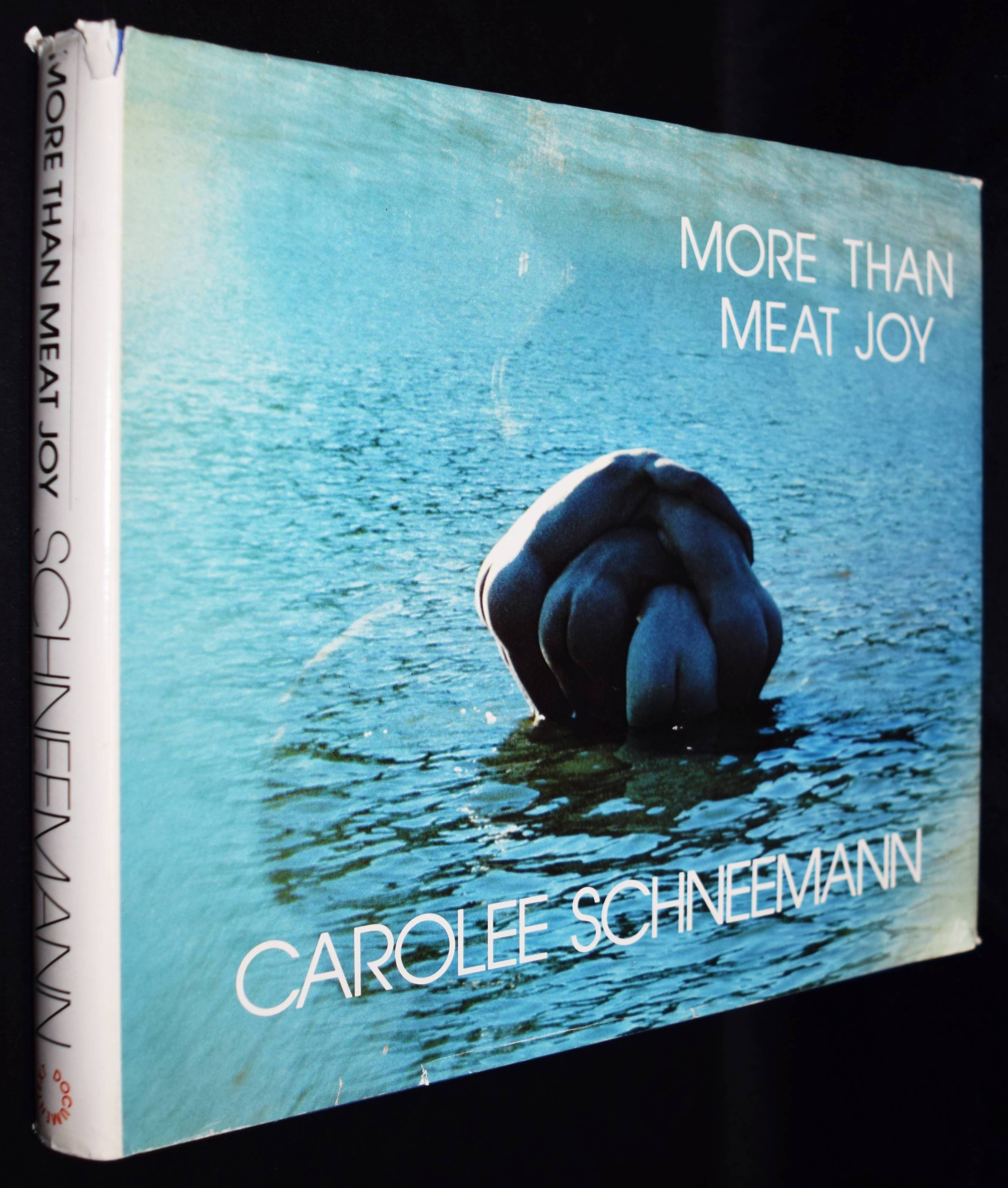 More than meat joy. Complete performance works and selected writings. Edited by Bruce McPherson. - Schneemann, Carolee.