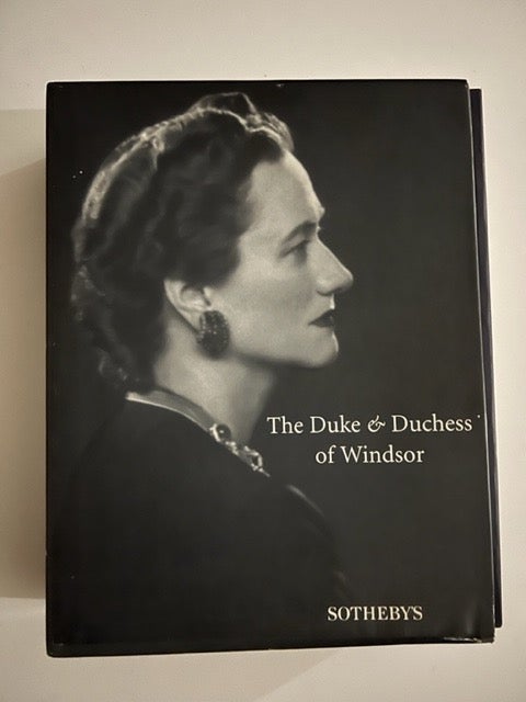 The Duke & Duchess of Windsor (Three Vol. in Case); Sotheby's Sale