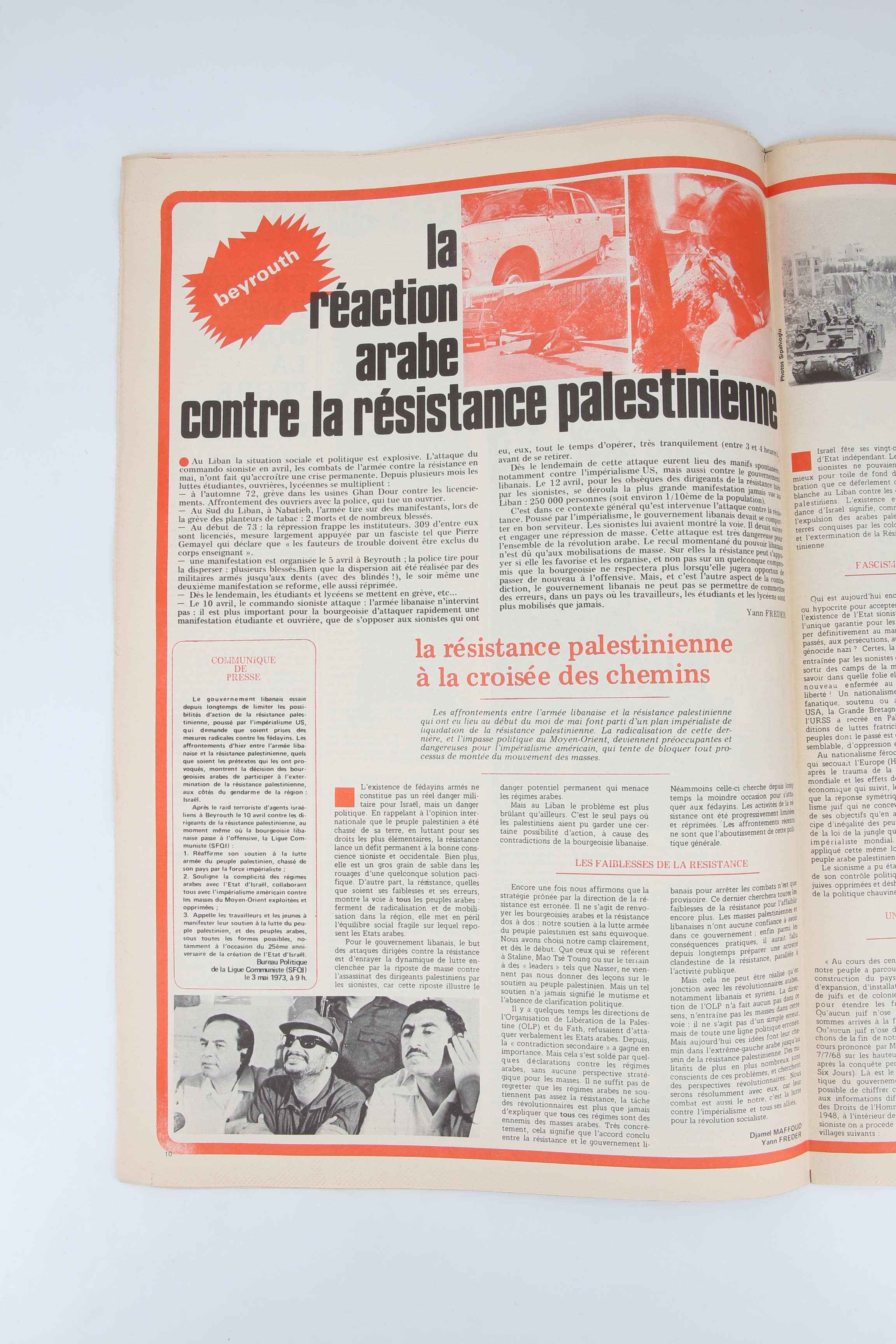 Peuple Rouge Rouge, hebdomadaire de la Ligue communiste N°204