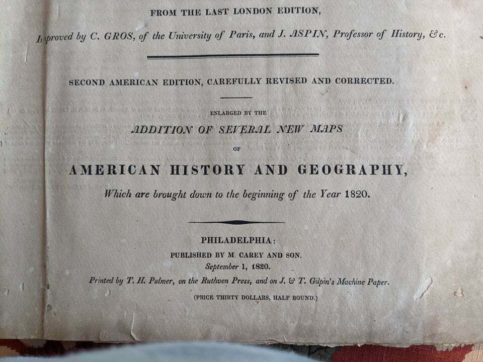 A complete genealogical, historical, chronological and geographical ...