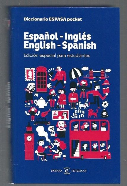 DICCIONARIO ESPASA POCKET ESPAÑOL-INGLES ENGLISH-SPANISH (EDICION ESPECIAL PARA ESTUDIANTES) - VARIOS