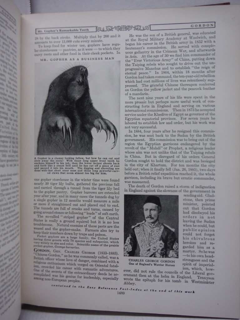 Compton's Pictured Encyclopedia Set Vol 1-10, 1924 by no