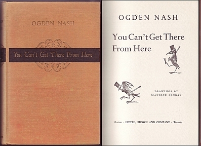 You can't get there from here. Drawings by Maurice Sendak. by Nash