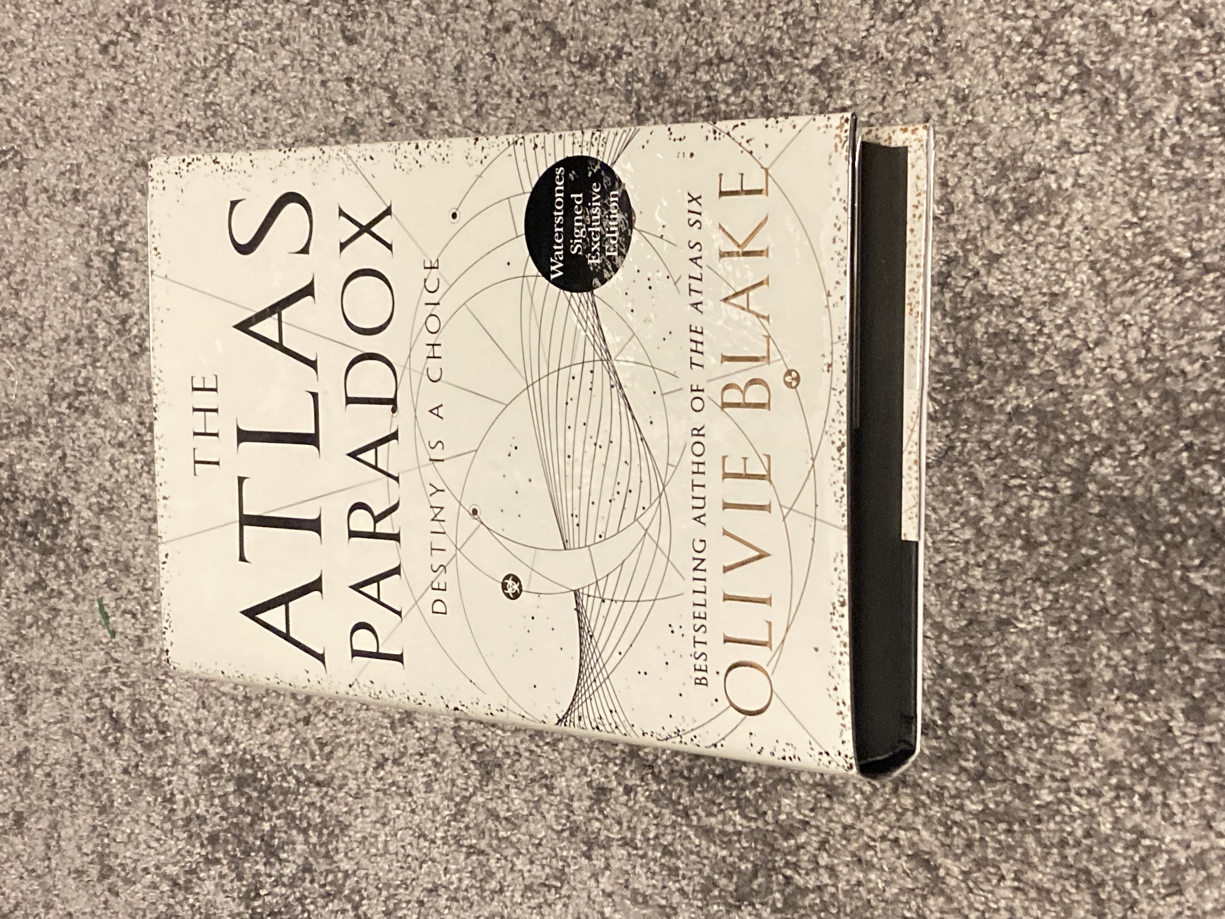 THE ATLAS PARADOX: EXCLUSIVE UK SIGNED FIRST EDITION HARDCOVER by Olivie  Blake: New Hardcover (2022) 1st Edition, Signed by Author(s)
