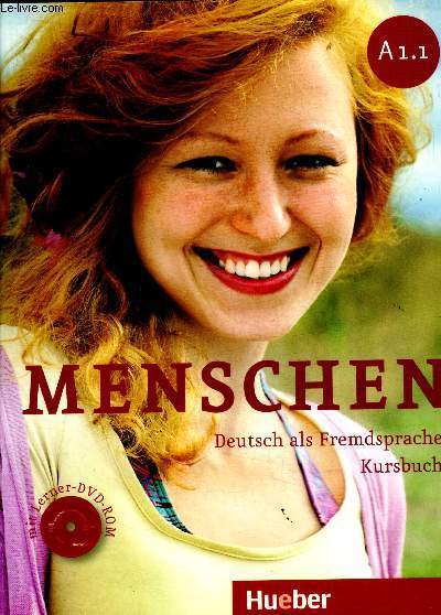 Menschen deutsch als fremdsprache Kursbuch - A1.1- cd non inclus - Sandra Evans, Angela Pude, Franz Specht