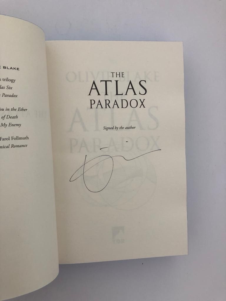 The Atlas Paradox (The Atlas Six Book 2) *SIGNED ILLUMICRATE