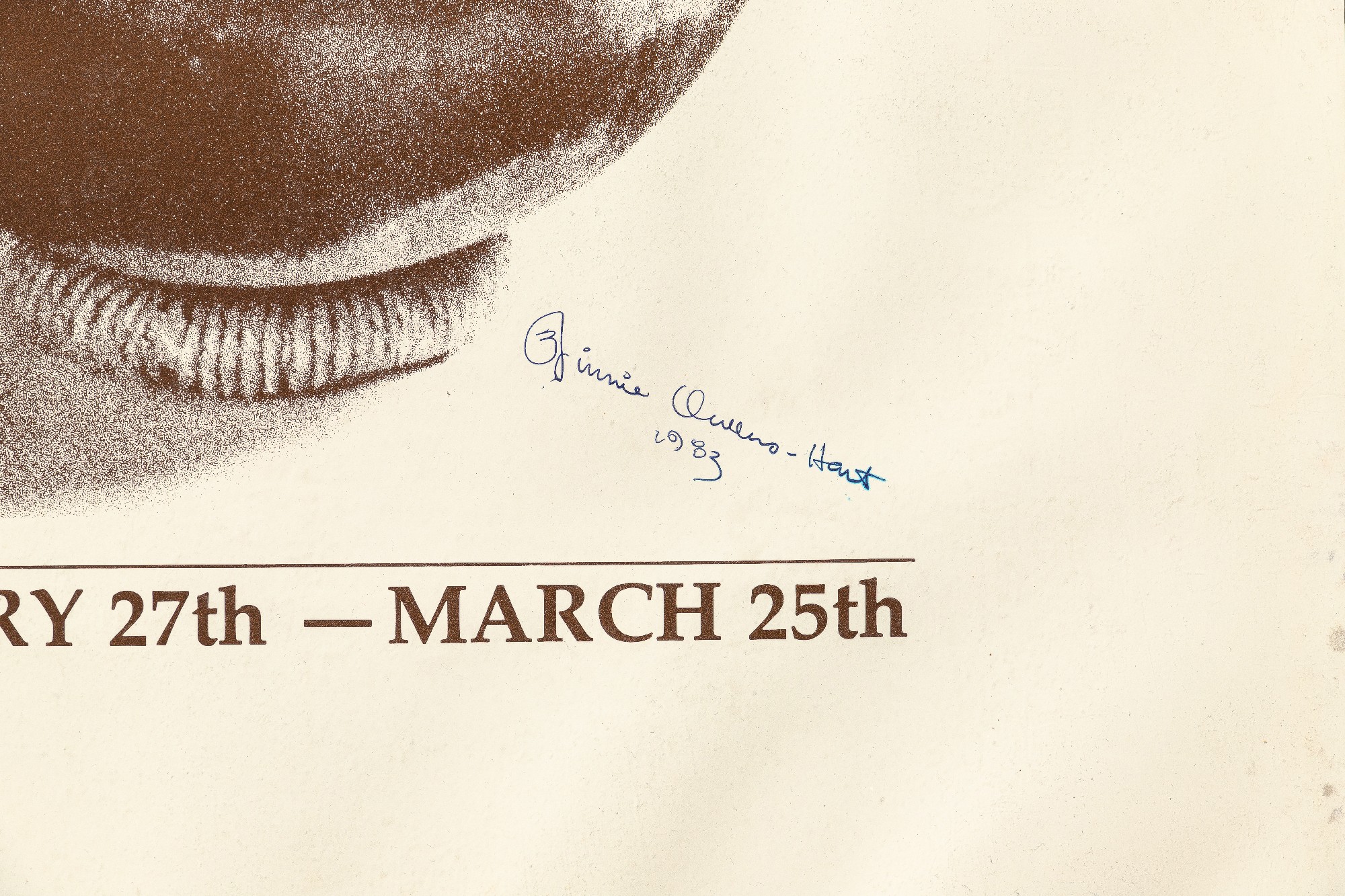 [Exhibition Poster] Winnie OwensHart. An Exhibition of African