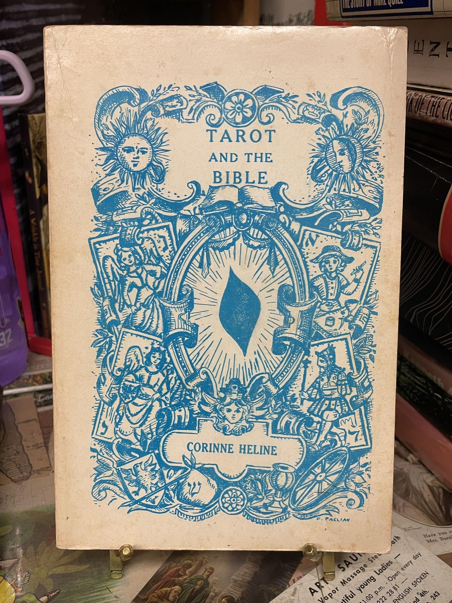 Tarot and the Bible Heline, Corinne [Good] [Softcover]