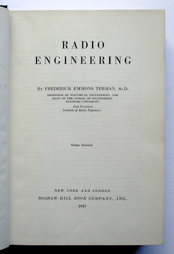 Radio Engineering by Terman, Frederick Emmons: Good (1947) | Silicon Valley Fine Books