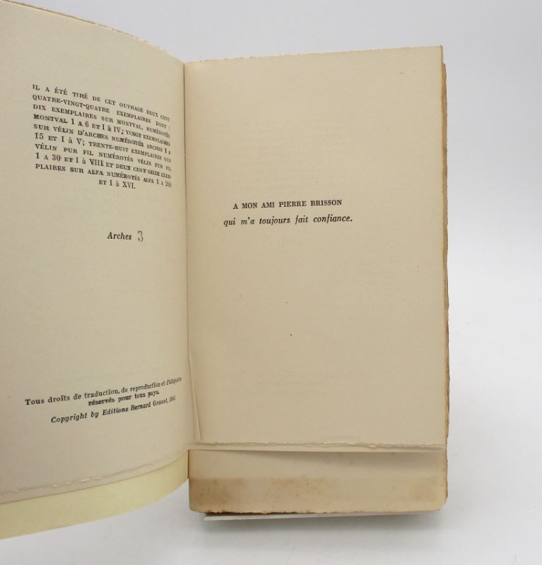 Le bâillon dénoué après quatre ans de silence (Grand format - Autre 1967),  de François Mauriac