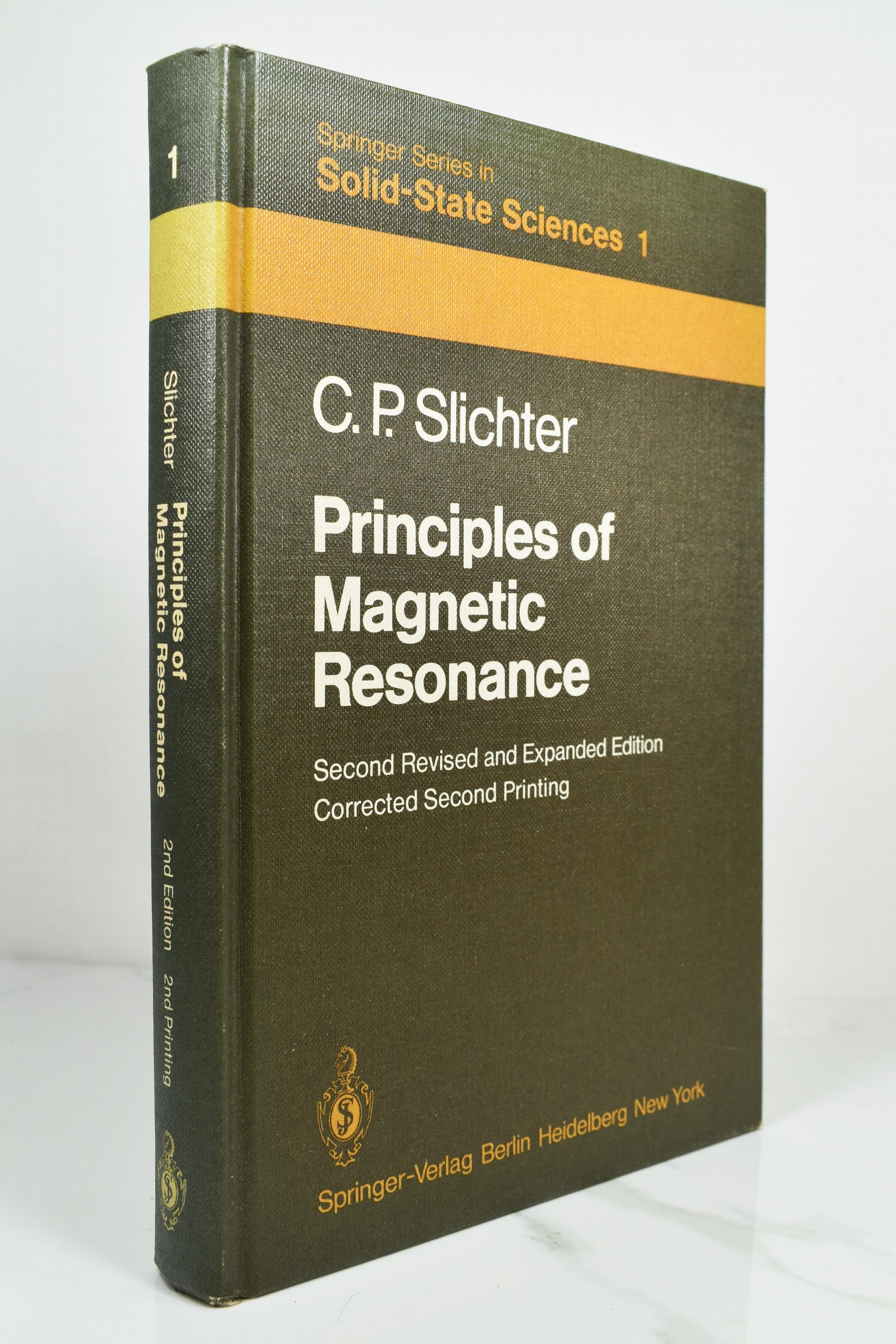 Principles of Magnetic Resonance (Springer Series in Solid-State Sciences 1) - Slichter, Charles P