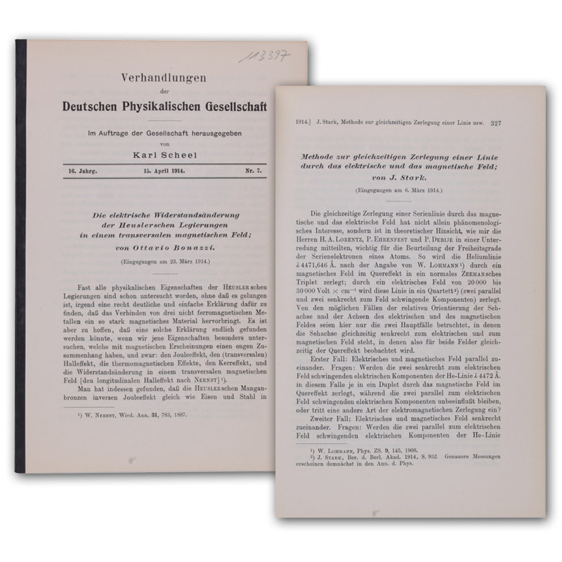Methode zur gleichzeitigen Zerlegung einer Linie durch das elektrische ...