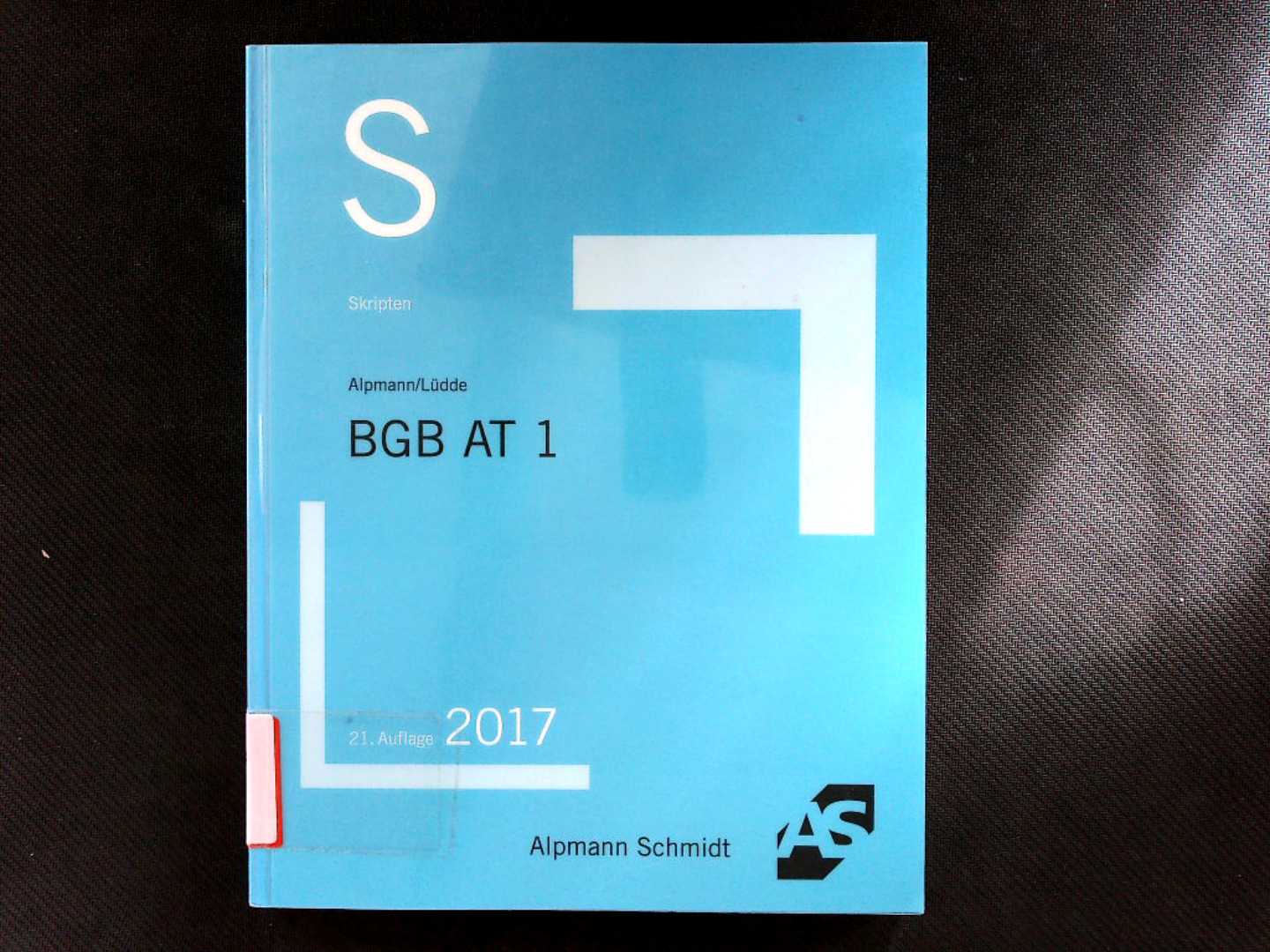 BGB AT 1. Skripten. - Alpmann Josef, A. und Stefan Lüdde Jan