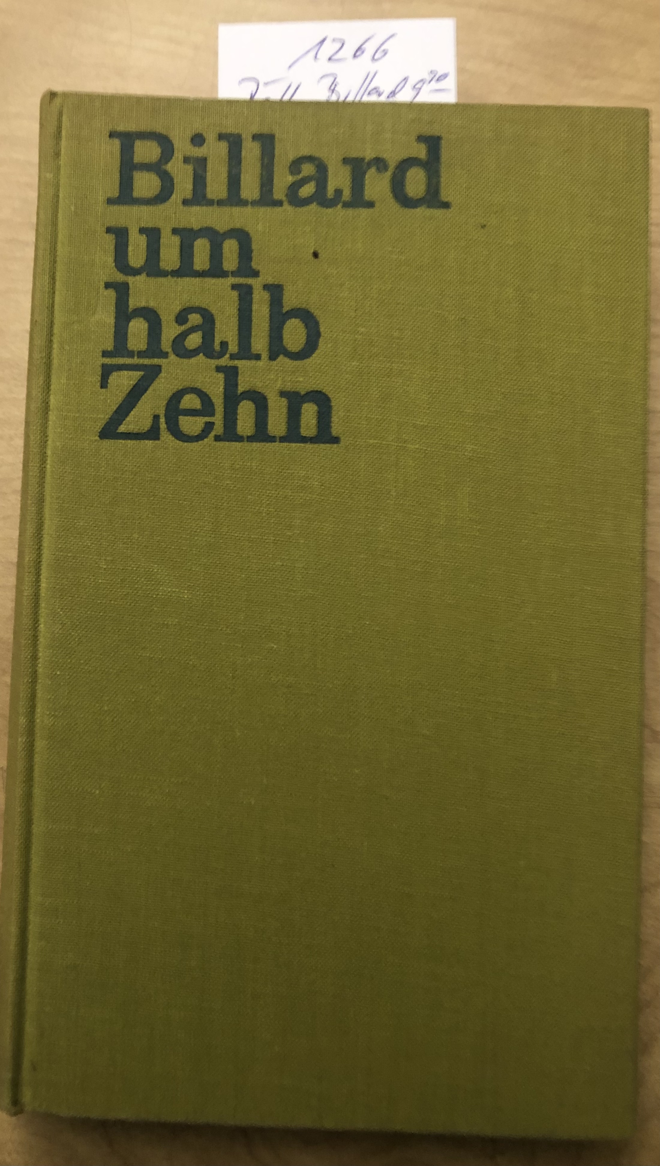Billard um halb Zehn - Böll, Heinrich
