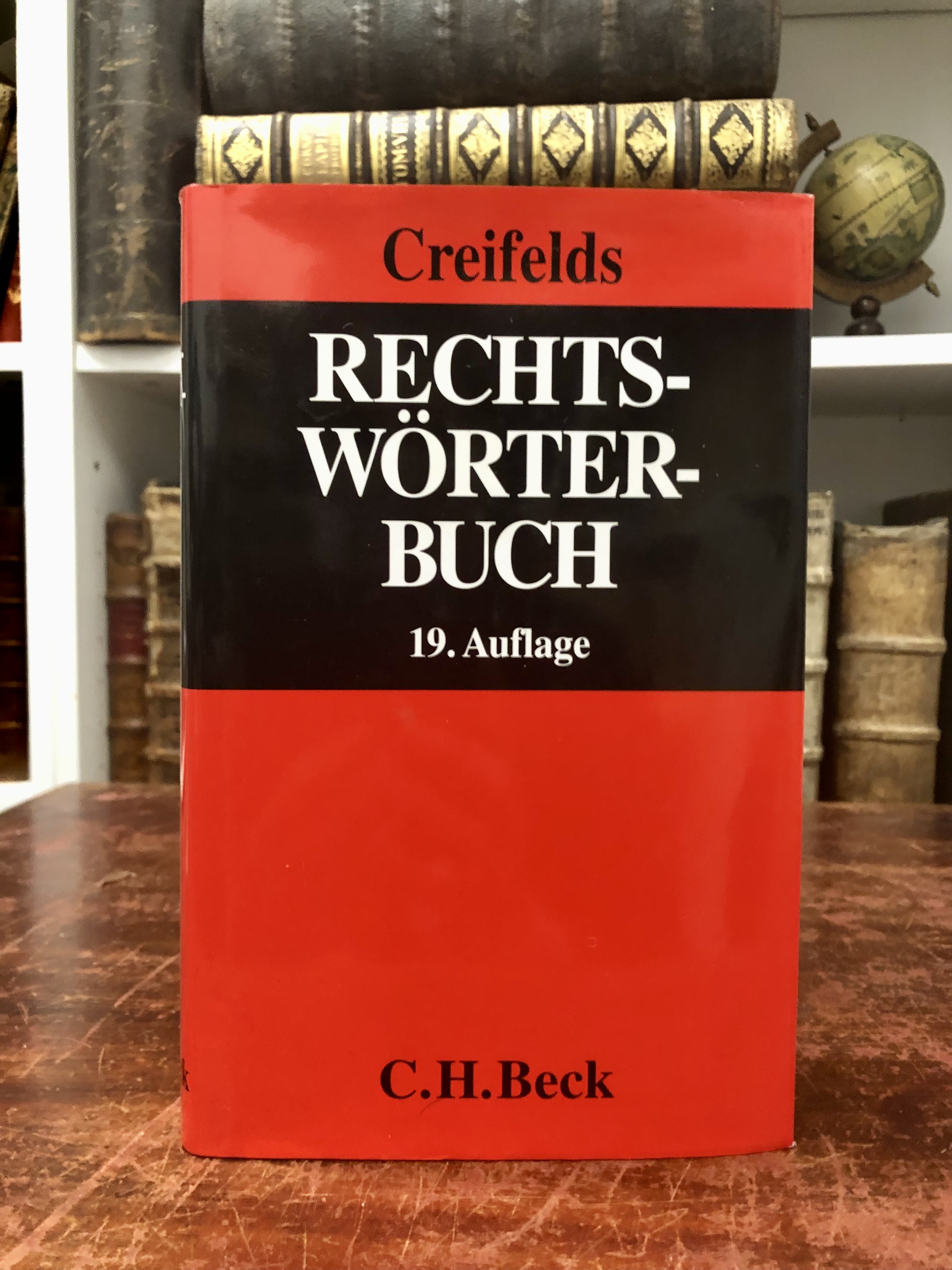 Rechtswörterbuch. - Creifelds Carl, Weber Klaus,