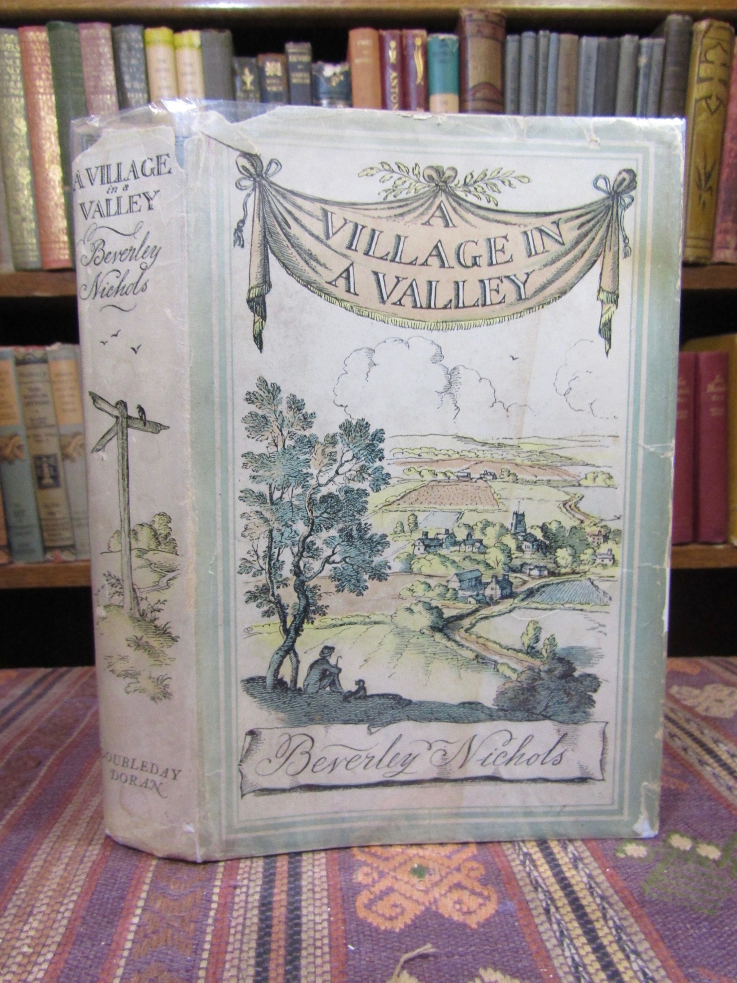 A Village in a Valley by Nichols, Beverley Very Good Hardcover (1934