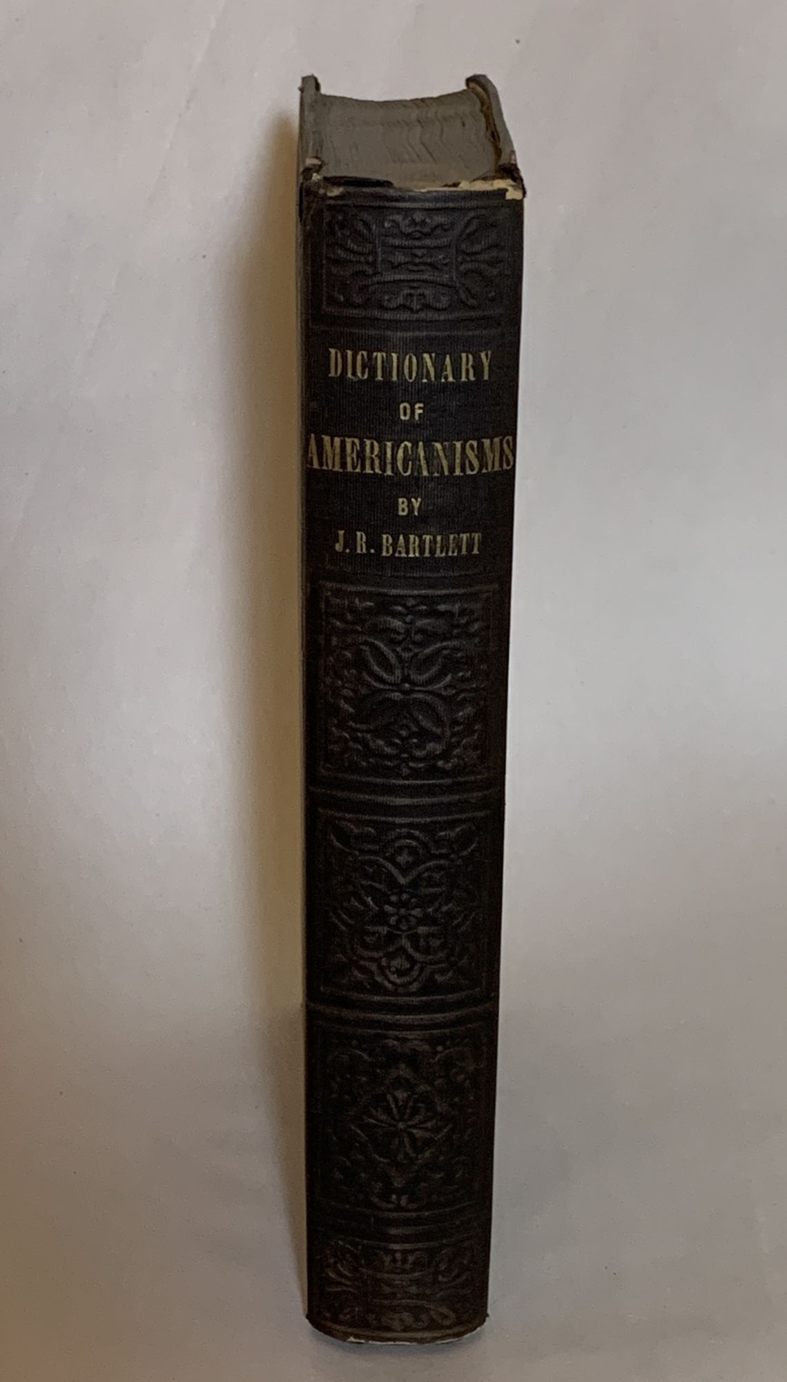 Dictionary of Americanisms: A Glossary of Words and Phrases, Usually Regarded as Peculiar to the United States by Bartlett, John Russell: Hardcover (1848) First Edition., Signed by Author(s) | Eureka Books Dictionary of Americanisms: A Glossary of Words and Phrases, Usually Regarded as Peculiar to the United States by Bartlett, John Russell: Hardcover (1848) First Edition., Signed by Author(s) | Eureka Books