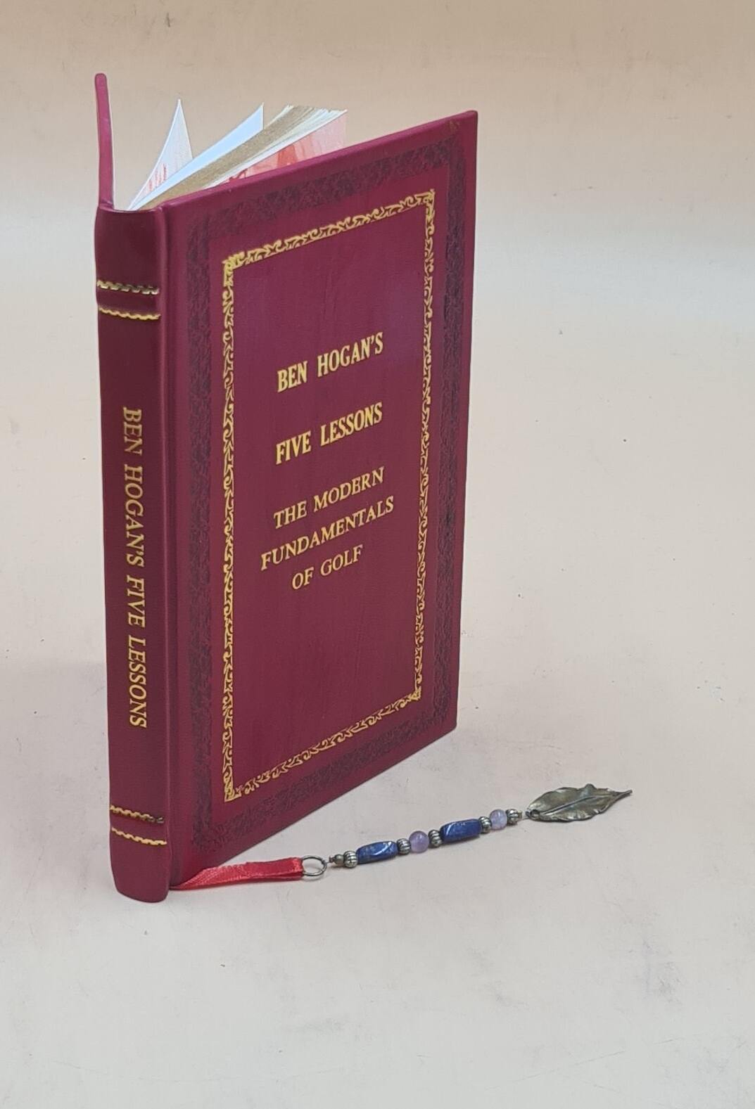 Ben Hogan's Five Lessons: The Modern Fundamentals of Golf [Premium Leather Bound] Ben Hogan [New] [Hardcover]