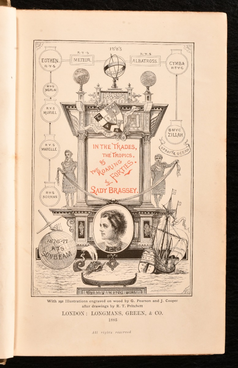 In the Trades, the Tropics, and the Roaring Forties by Lady In the Trades, the Tropics, and the Roaring Forties by Lady