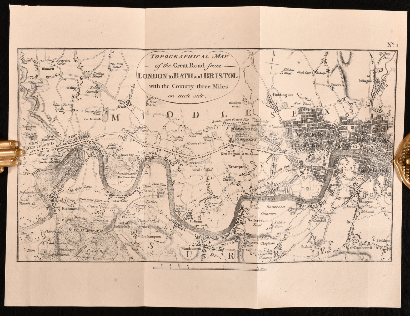 A Topographical Survey of the Great Road From London to Bath to Bristol. With Historical and 