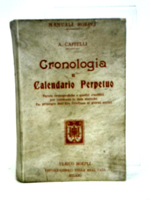 Cronologia e calendario perpetuo by Cappelli: Fair (1906)