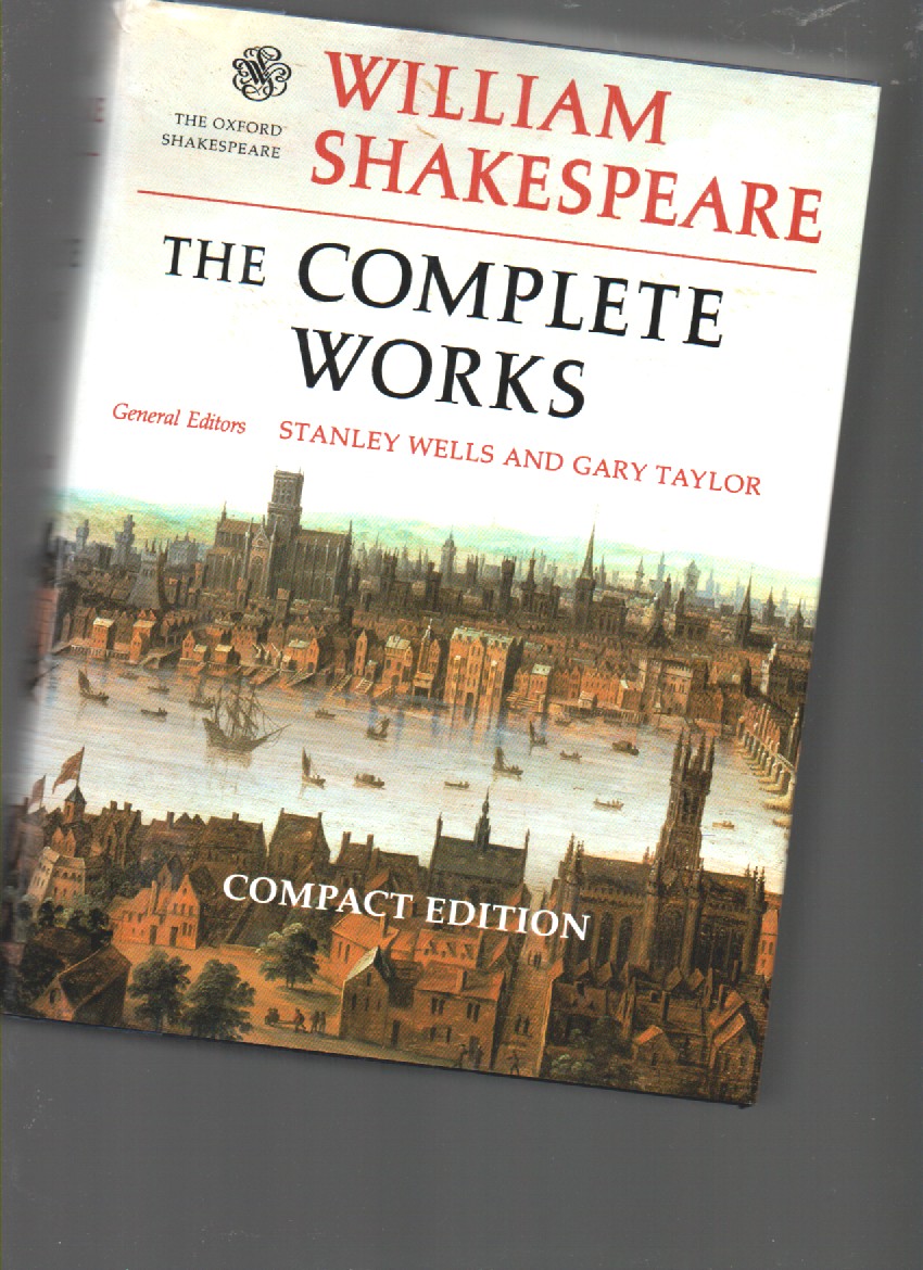 William shakespeare the complete works compact edition by stanley