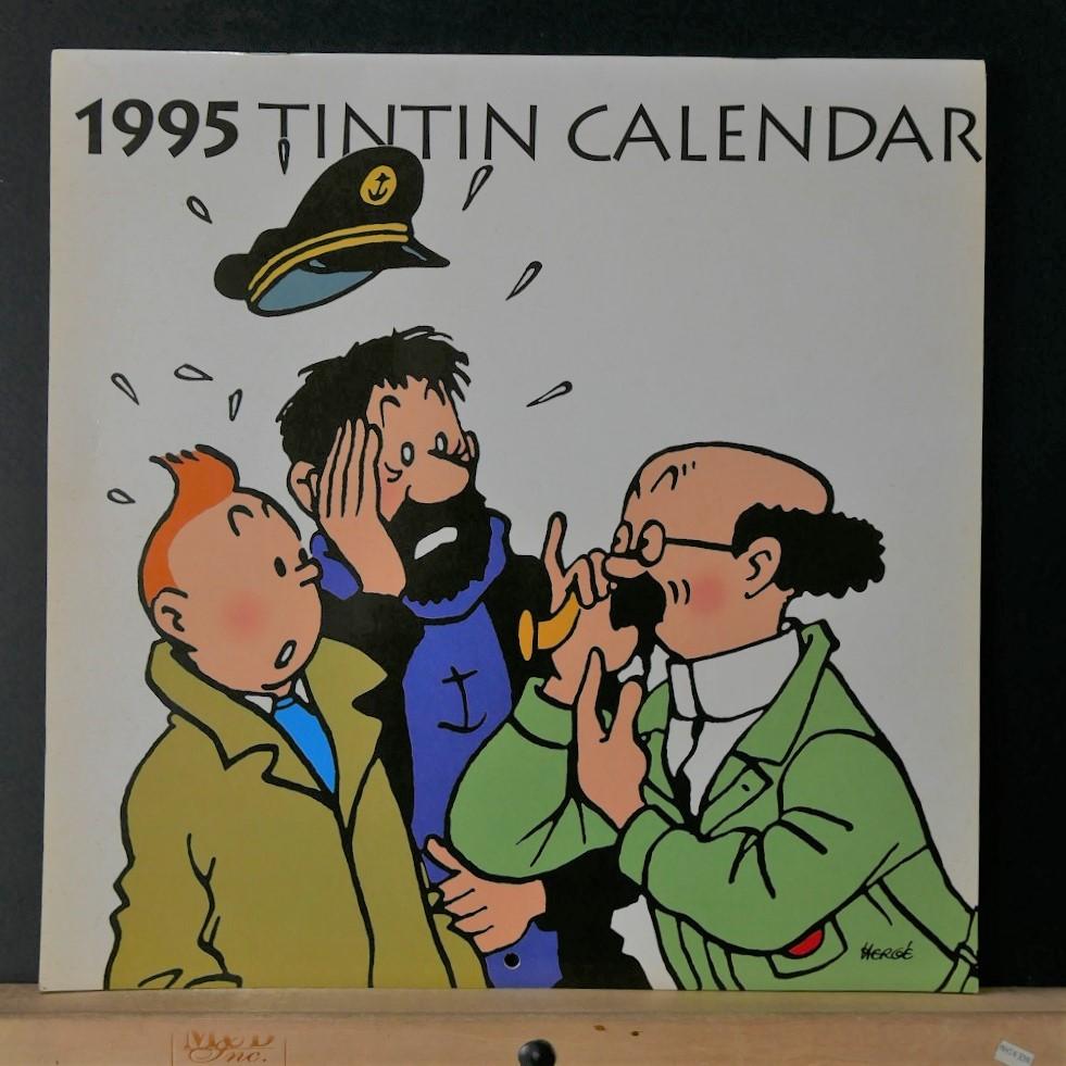 Tintin Wall Calendar 1995 (Calendar) by Herge As New Soft cover (1994