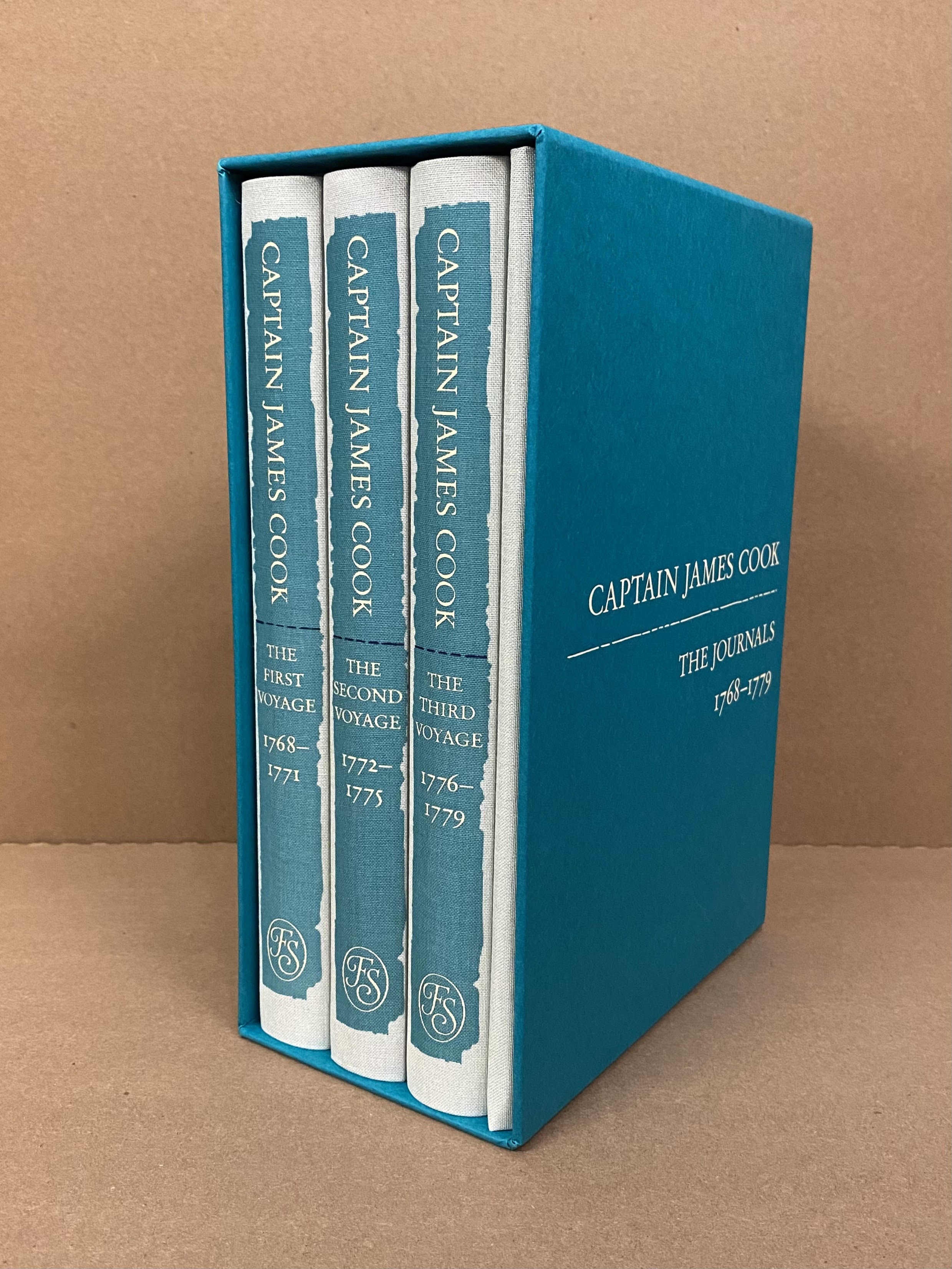 The Journals, 17681779 (Volumes IIII with Chart of the Voyages of
