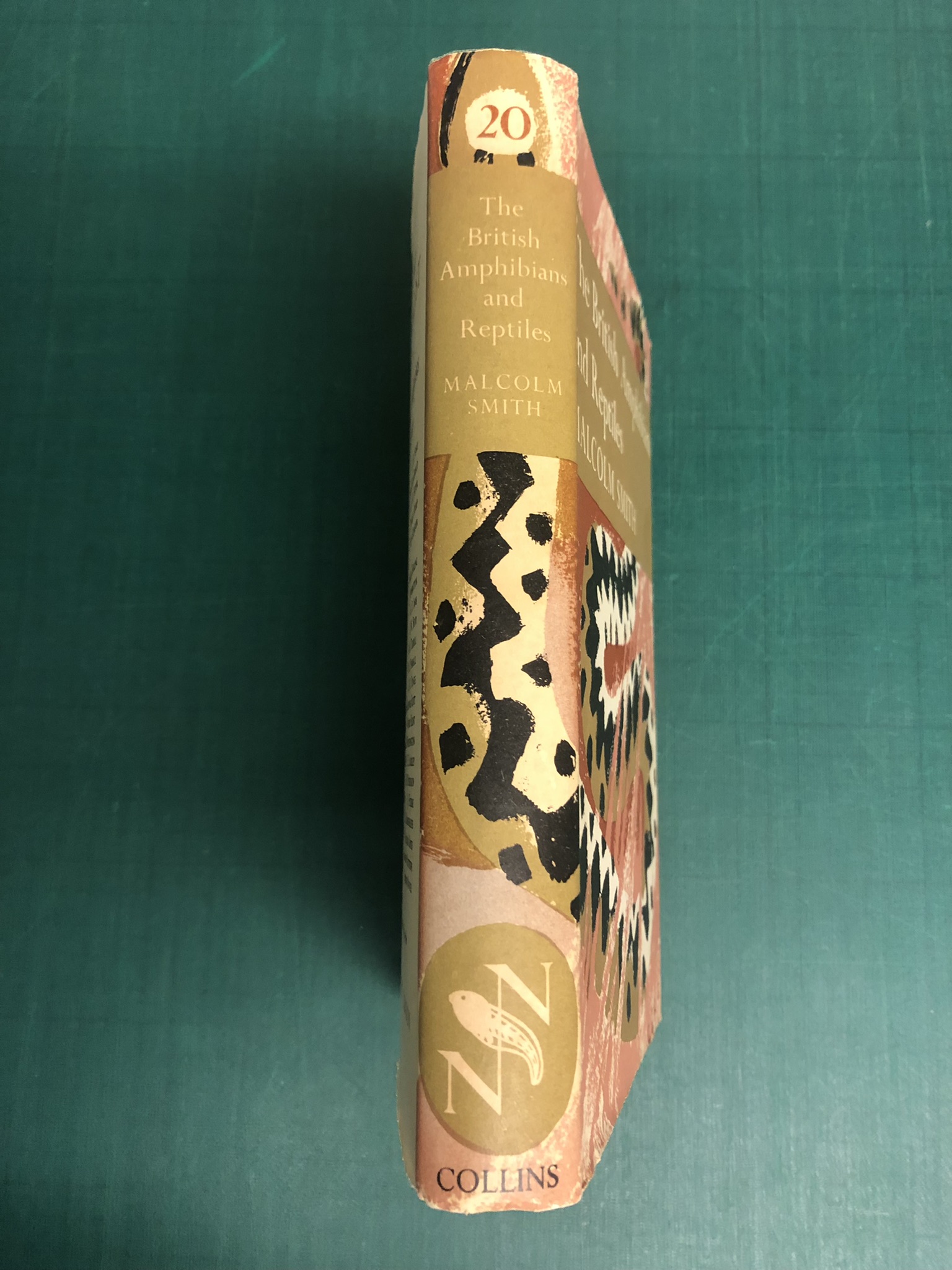 THE BRITISH AMPHIBIANS AND REPTILES [THE NEW NATURALIST 20] by Smith