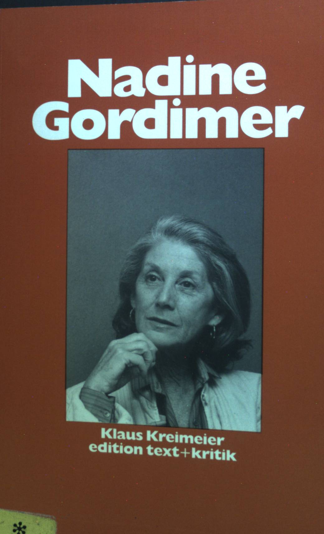 Nadine Gordimer. - Kreimeier, Klaus