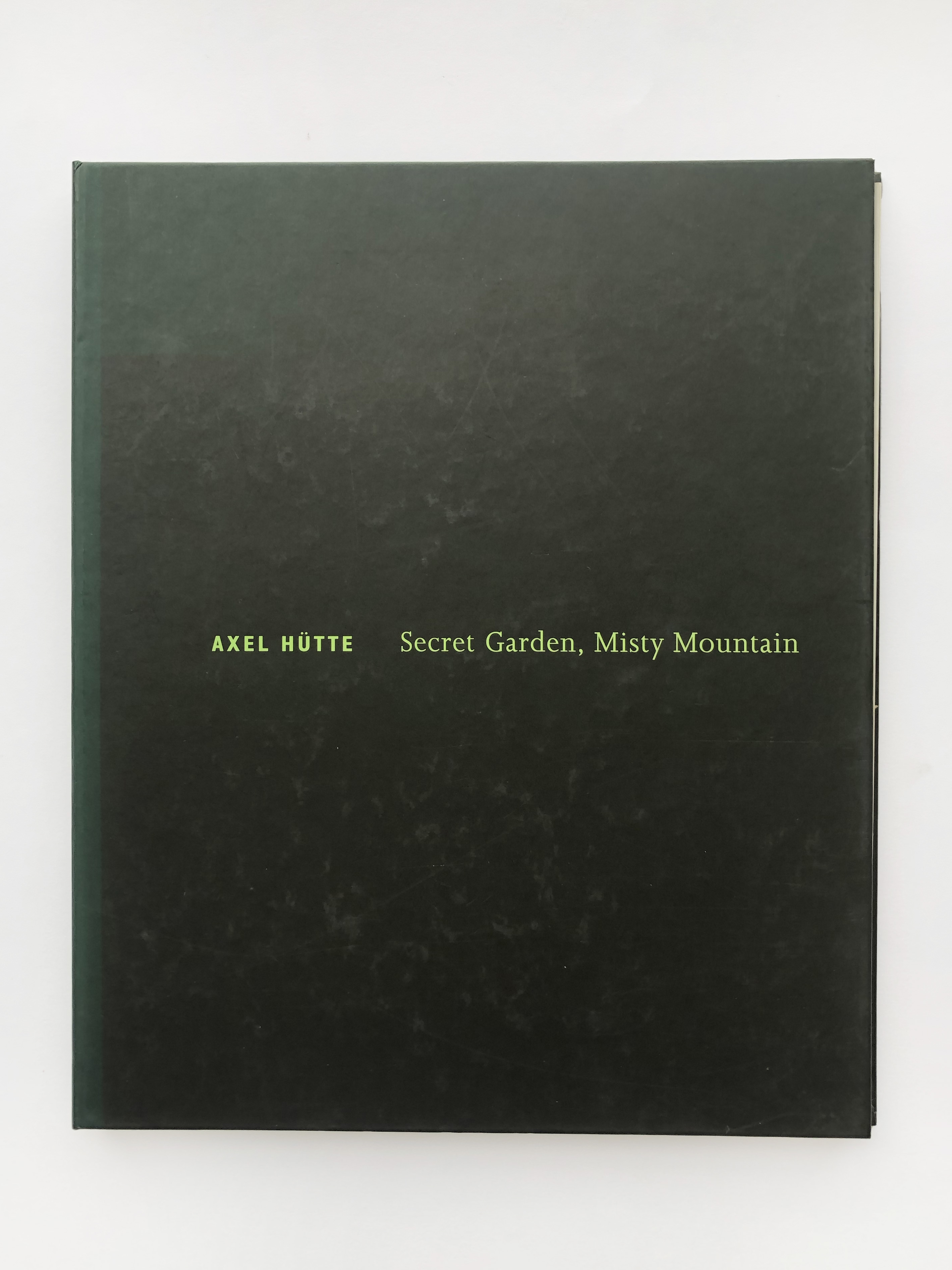 Axel Hütte Secret Garden, Misty Mountain ARTBOOK  D.A.P. 2003 Catalog  Books Exhibition Catalogues 9783935567060