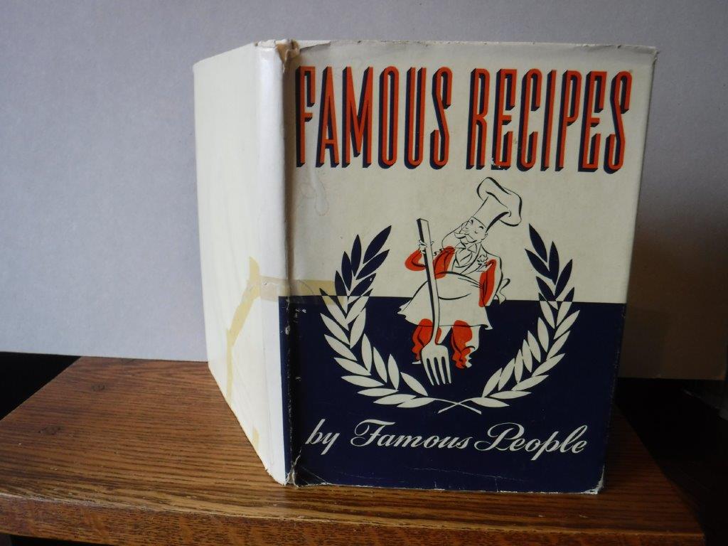Famous Recipes by Famous People by Cerwin, Herbert: Near Fine Hardcover