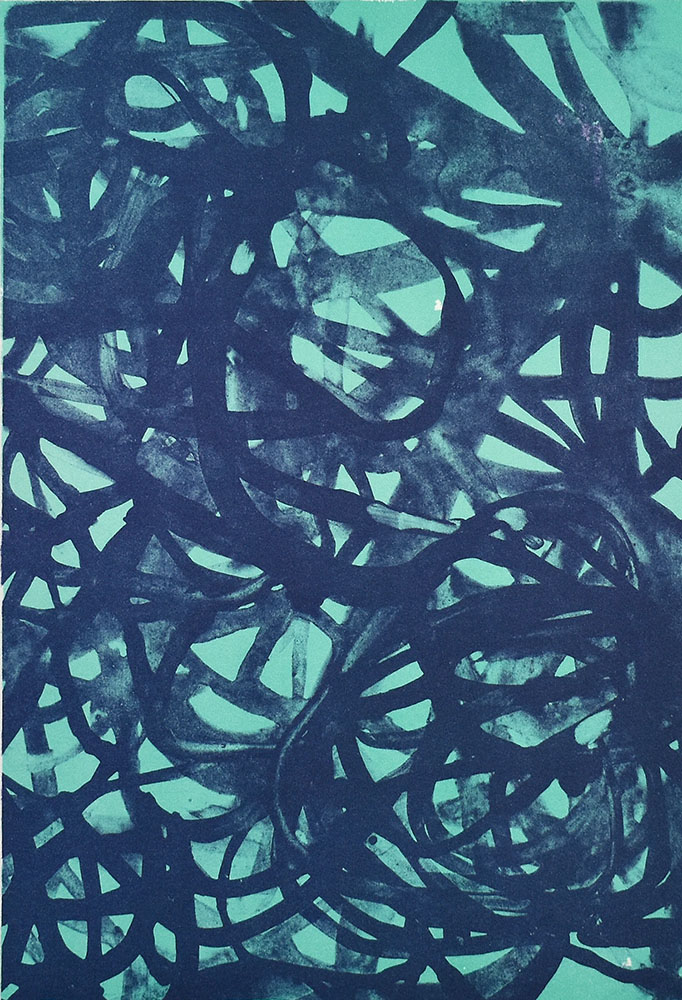 Penelope 6. [2018]. [Signierte Original-Farblithografie / signed ...