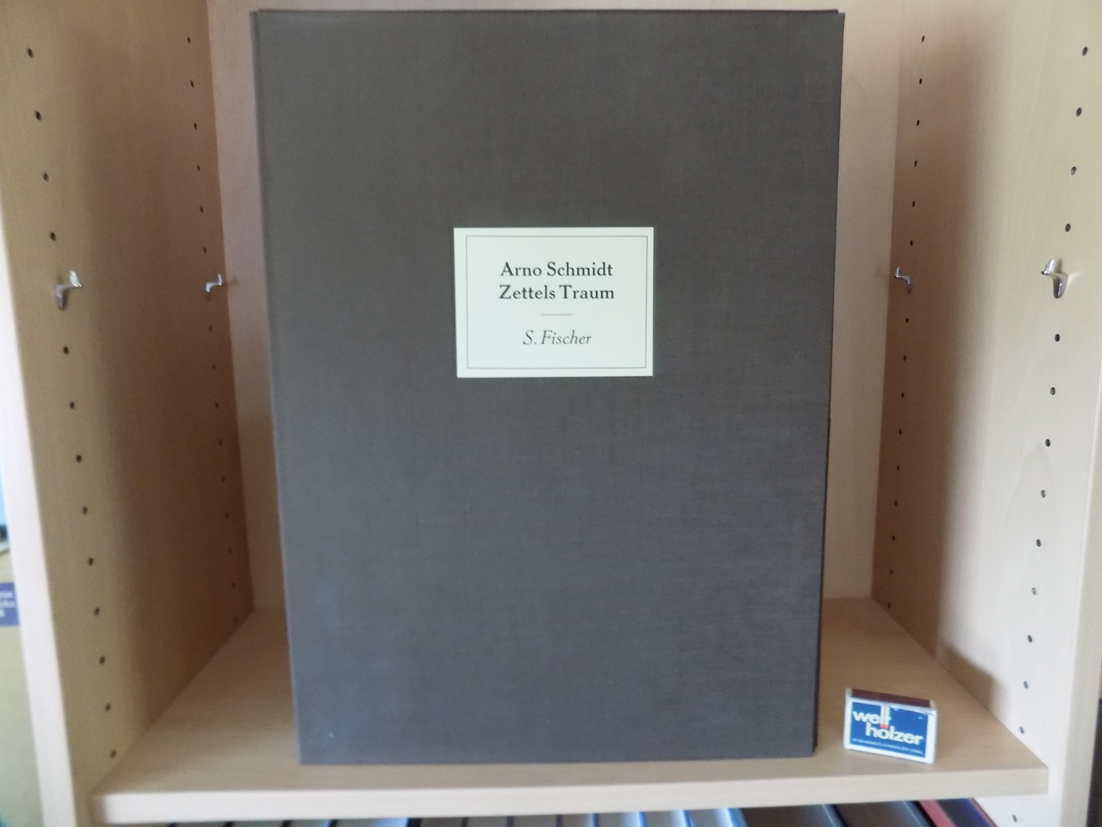 Zettels Traum. Studienausgabe in 8 Heften. Schmidt, Arno [Very Good] [Hardcover]