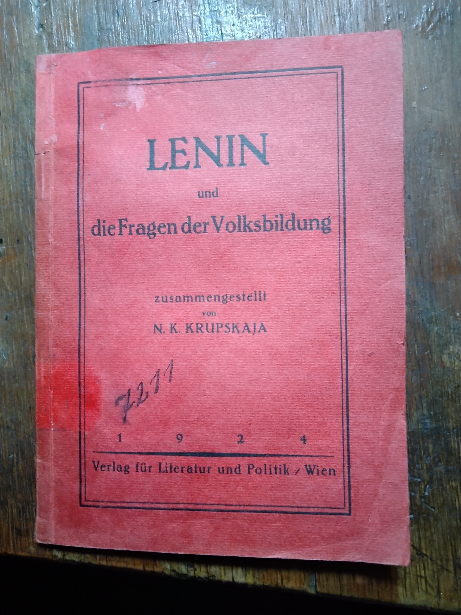 Lenin und die Fragen der Volksbildung - N. K. Krupskaja