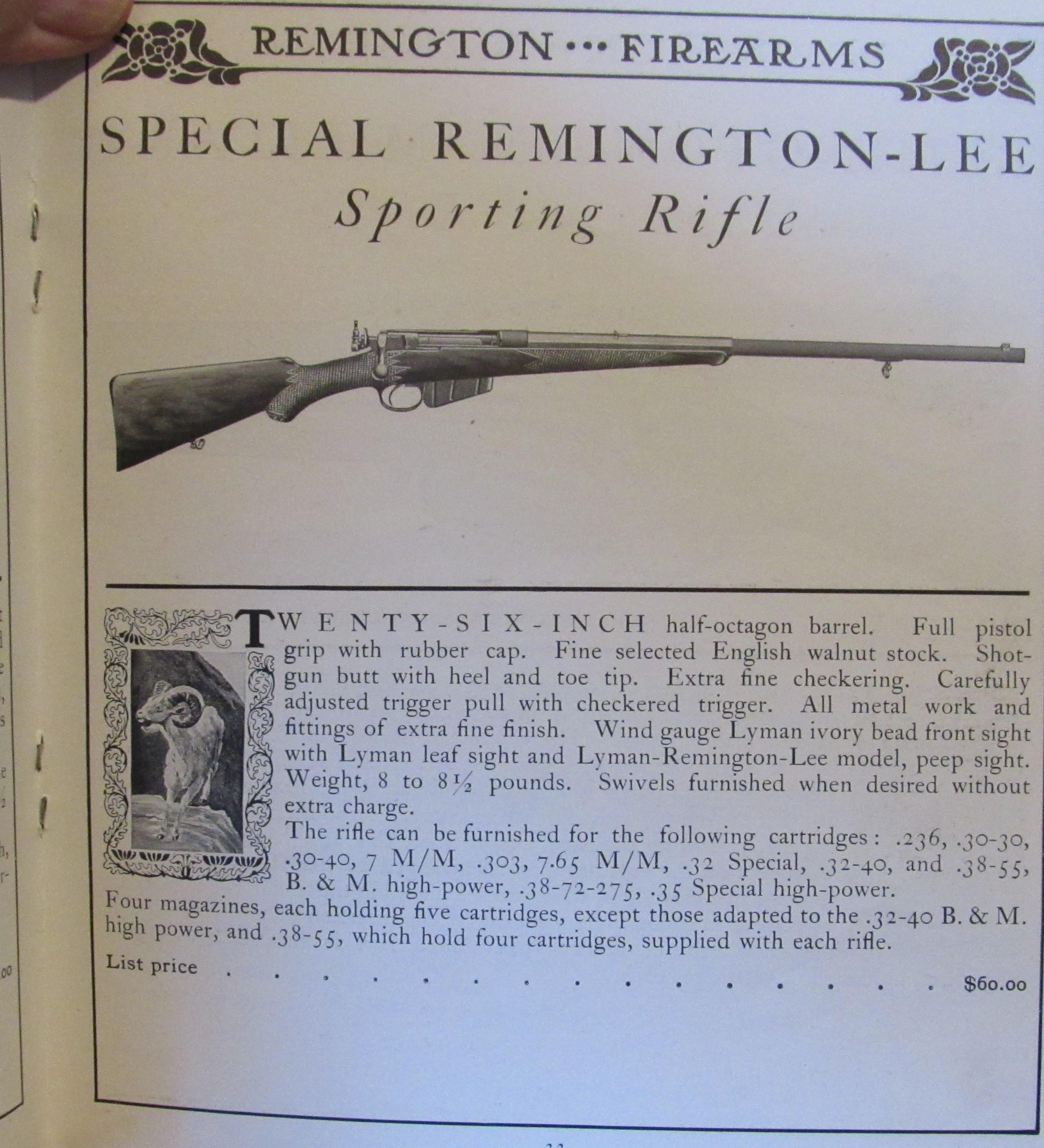 Remington Firearms Catalogue 19045 by Remington Arms Company Near